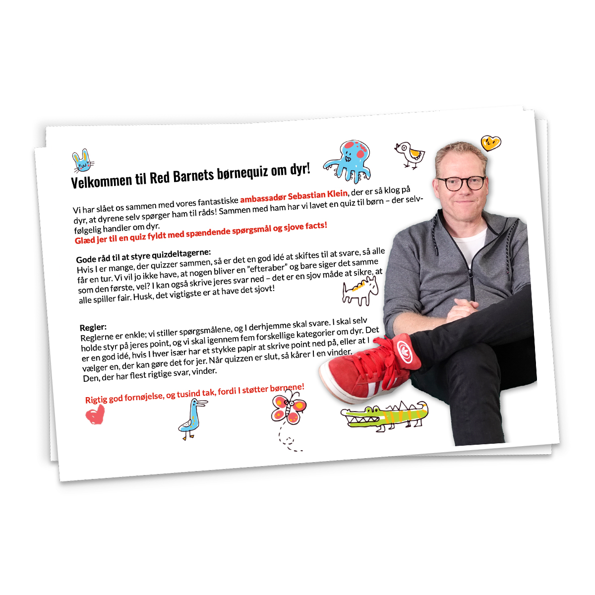 Red Barnets Børnequiz om Dyr - Billede 2